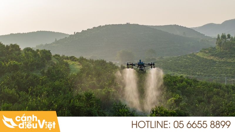 Hướng Dẫn Sử Dụng DJI Agras T70P Cho Người Mới 8 Các chế độ vận hành phun của máy bay T70P