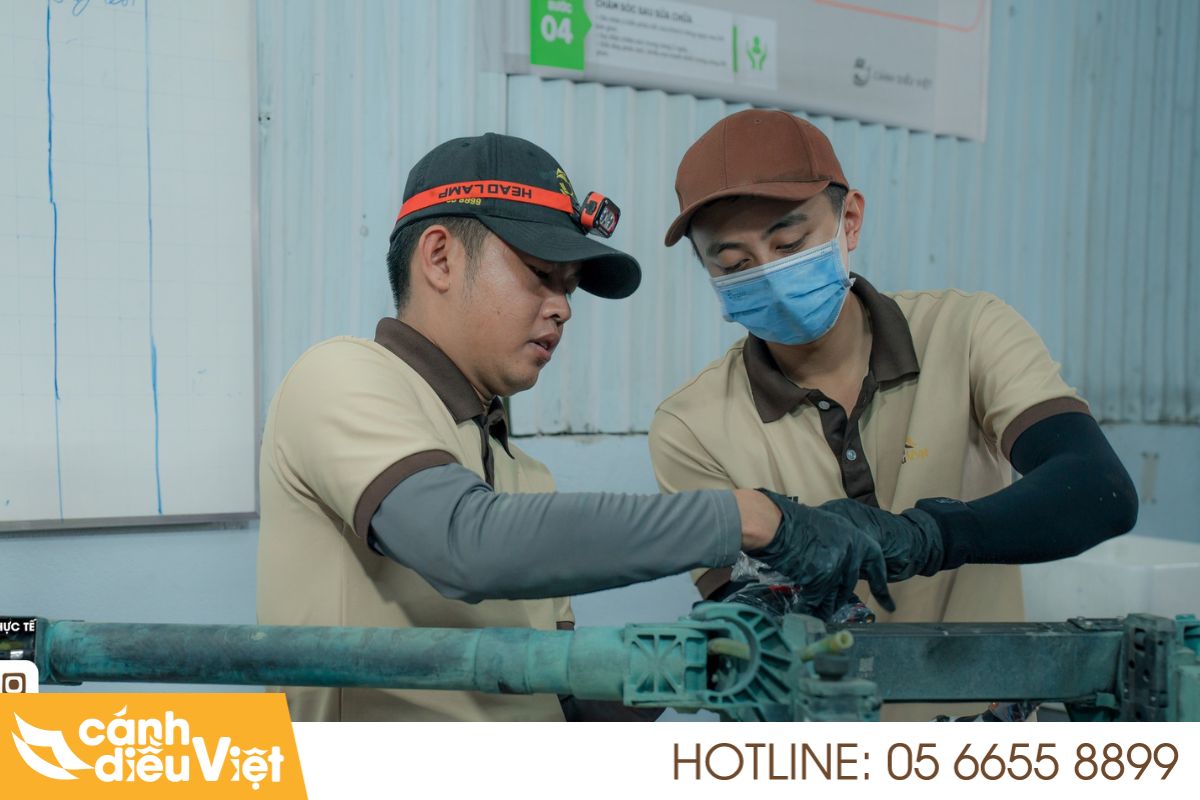 Hướng Dẫn Cách Bảo Dưỡng DJI T25 Tại Nhà 4 Các hạng mục bảo dưỡng dji t25 quan trọng cần biết