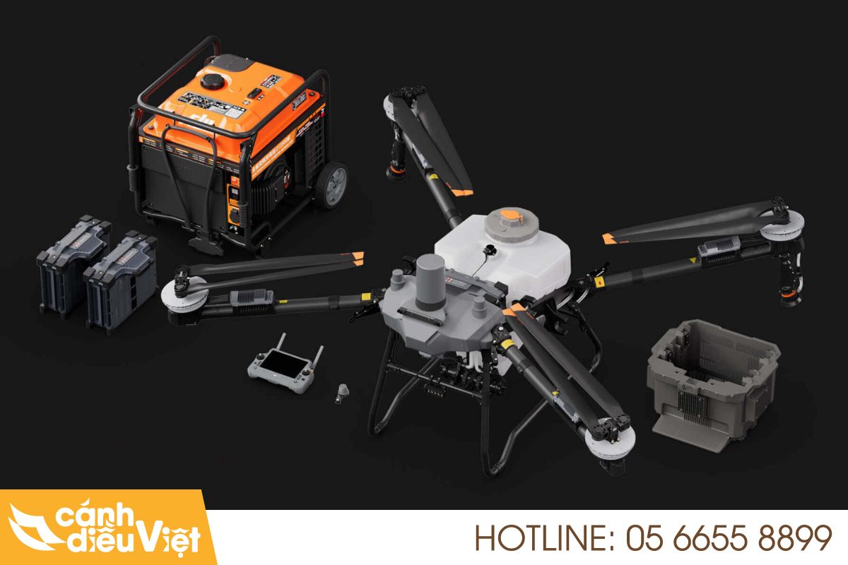 Máy Bay Phun Thuốc DJI Agras T100 25 Hệ thống năng lượng