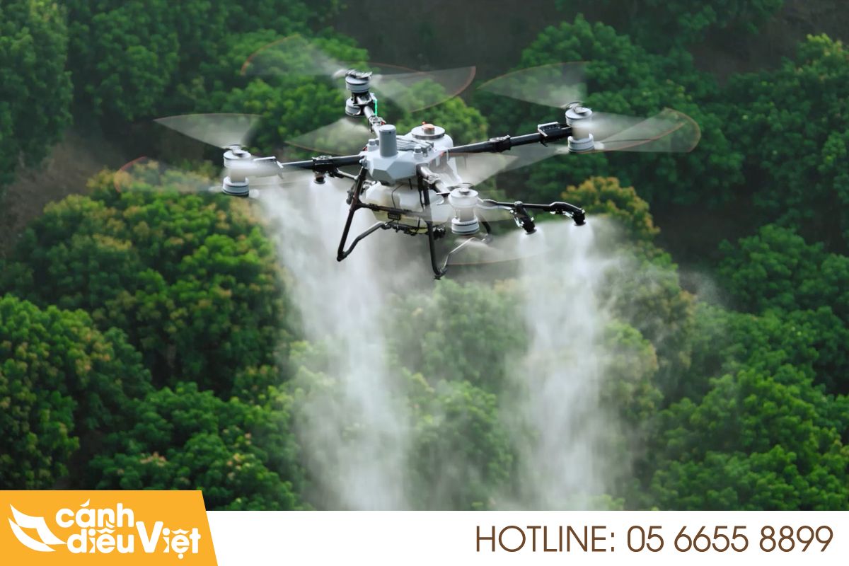 Máy Bay Phun Thuốc DJI Agras T100 21 Hệ thống phun
