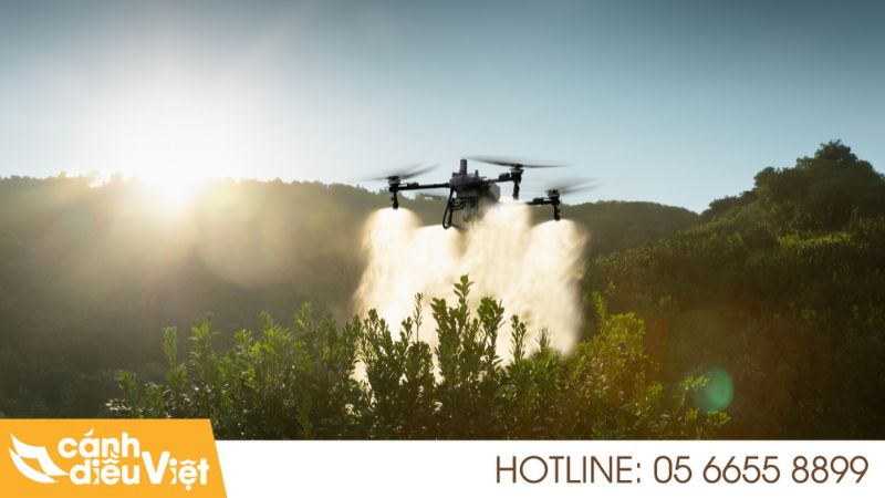 Máy Bay Phun Thuốc DJI Agras T70P 24 Hệ thống phun của t70p