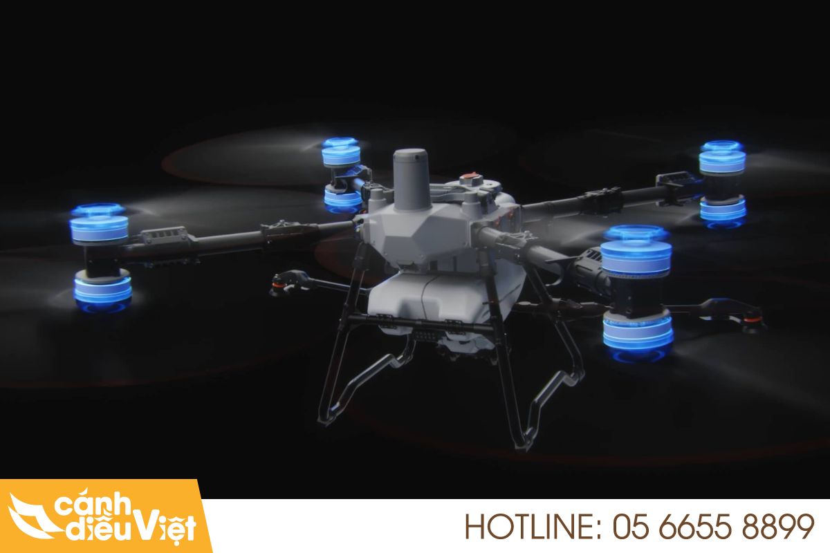 Máy Bay Phun Thuốc DJI Agras T100 19 Hệ thống truyền động mạnh mẽ