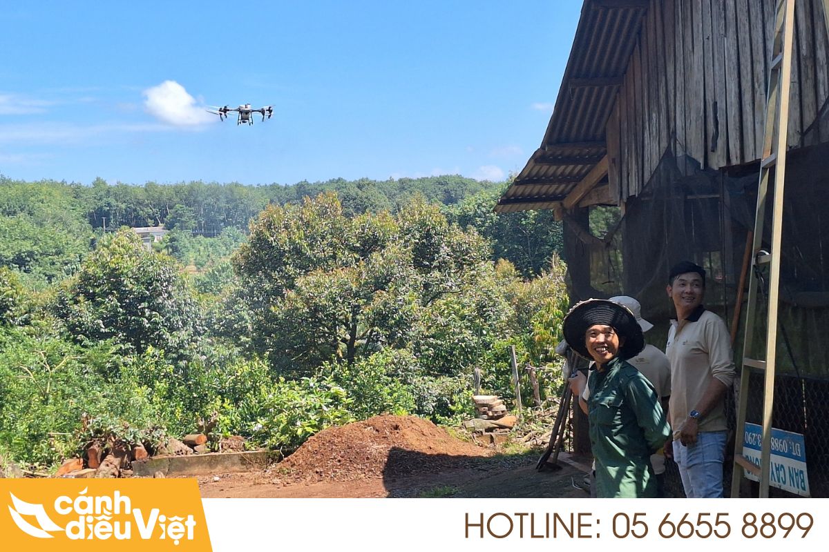 Lợi ích thực tế của máy bay phun thuốc