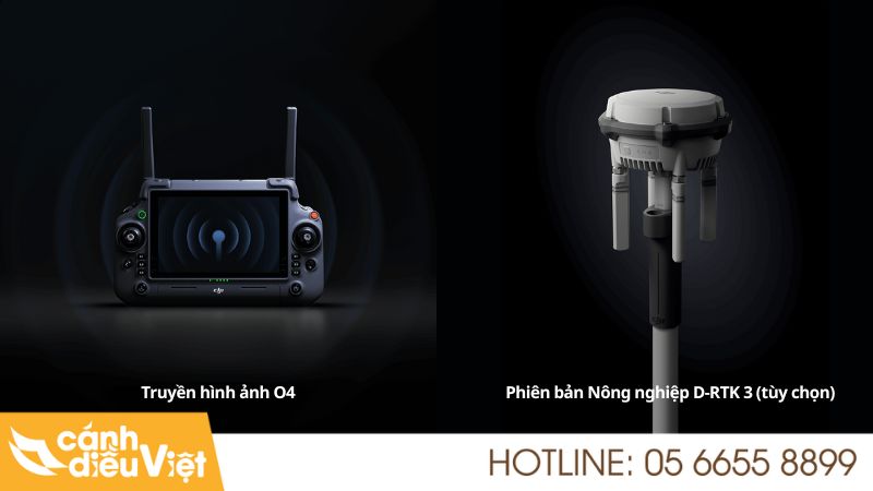 Máy Bay Phun Thuốc DJI Agras T70P 28 Mô-đun tín hiệu của t70p