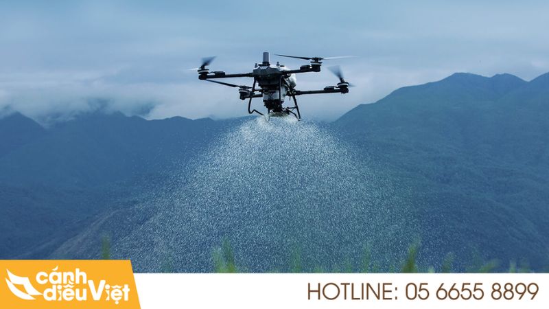 Top 5 cải tiến đáng giá của máy bay DJI Agras T70P 7 Nâng cấp hệ thống rải của dji t70p