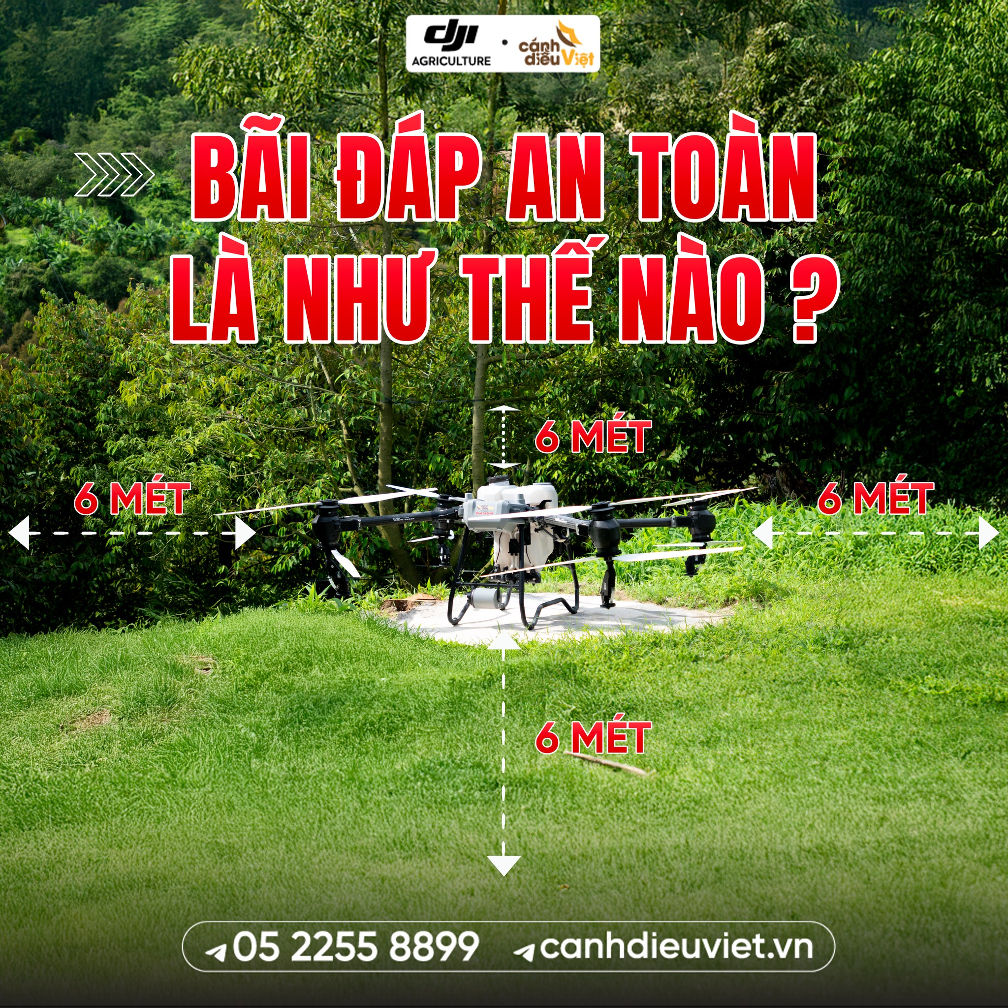 Nguyên tắc an toàn khi sử dụng máy bay phun thuốc