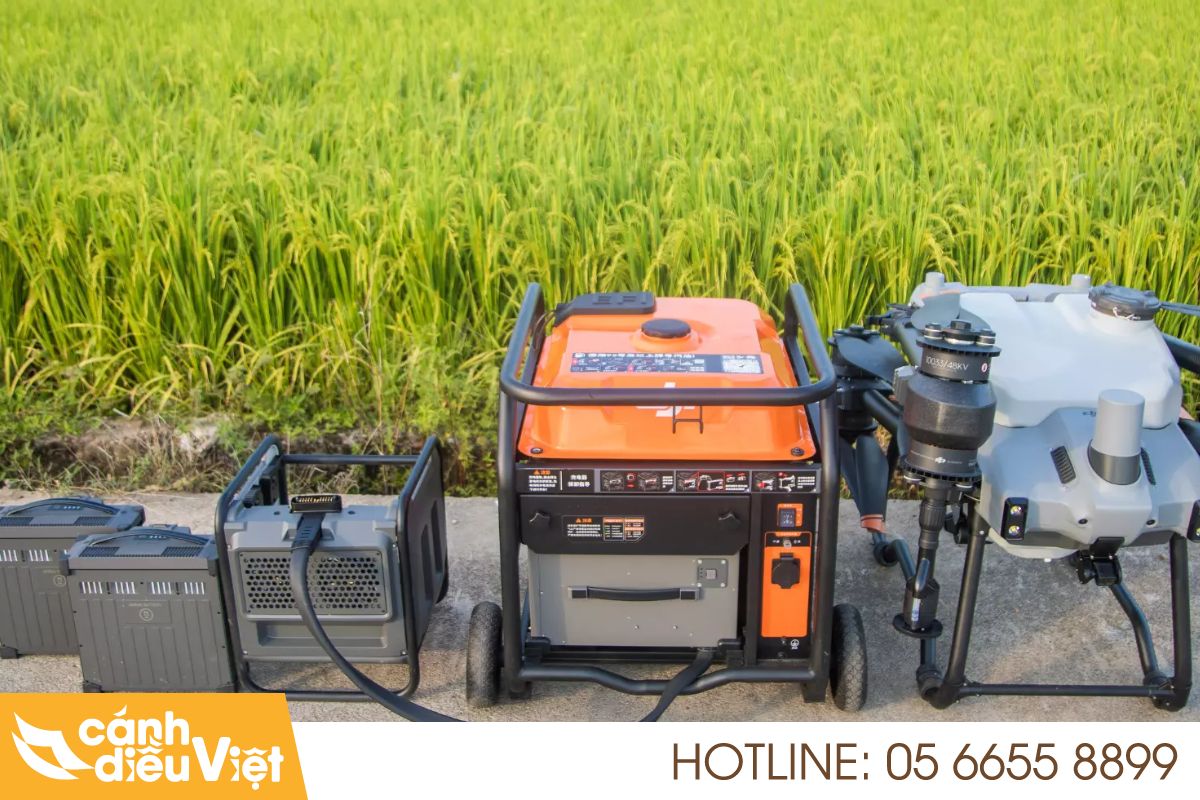 Pin dji t40 tương thích với các dòng máy bay phun thuốc