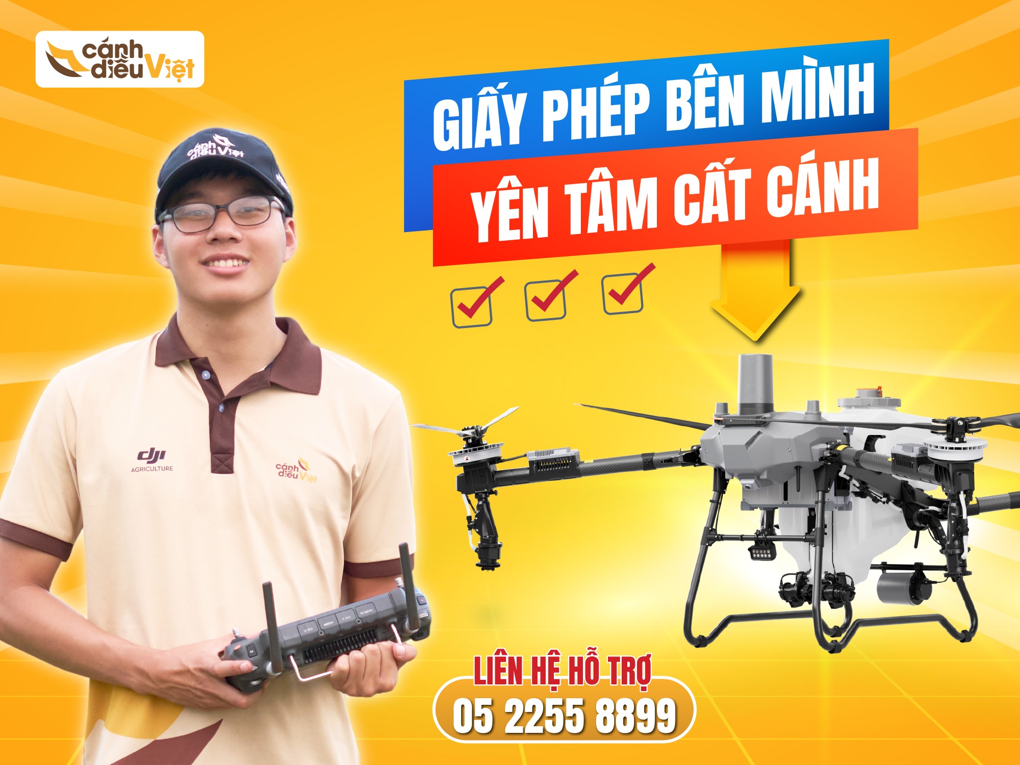Quy định pháp luật về an toàn khi sử dụng máy bay nông nghiệp