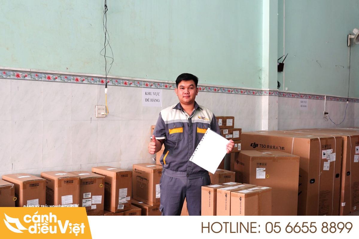 Sửa Máy Bay Nông Nghiệp DJI T25 Uy Tín, Giá Tốt Tại Cánh Diều Việt 4 Quy trình sửa chữa dji t25 tiêu chuẩn