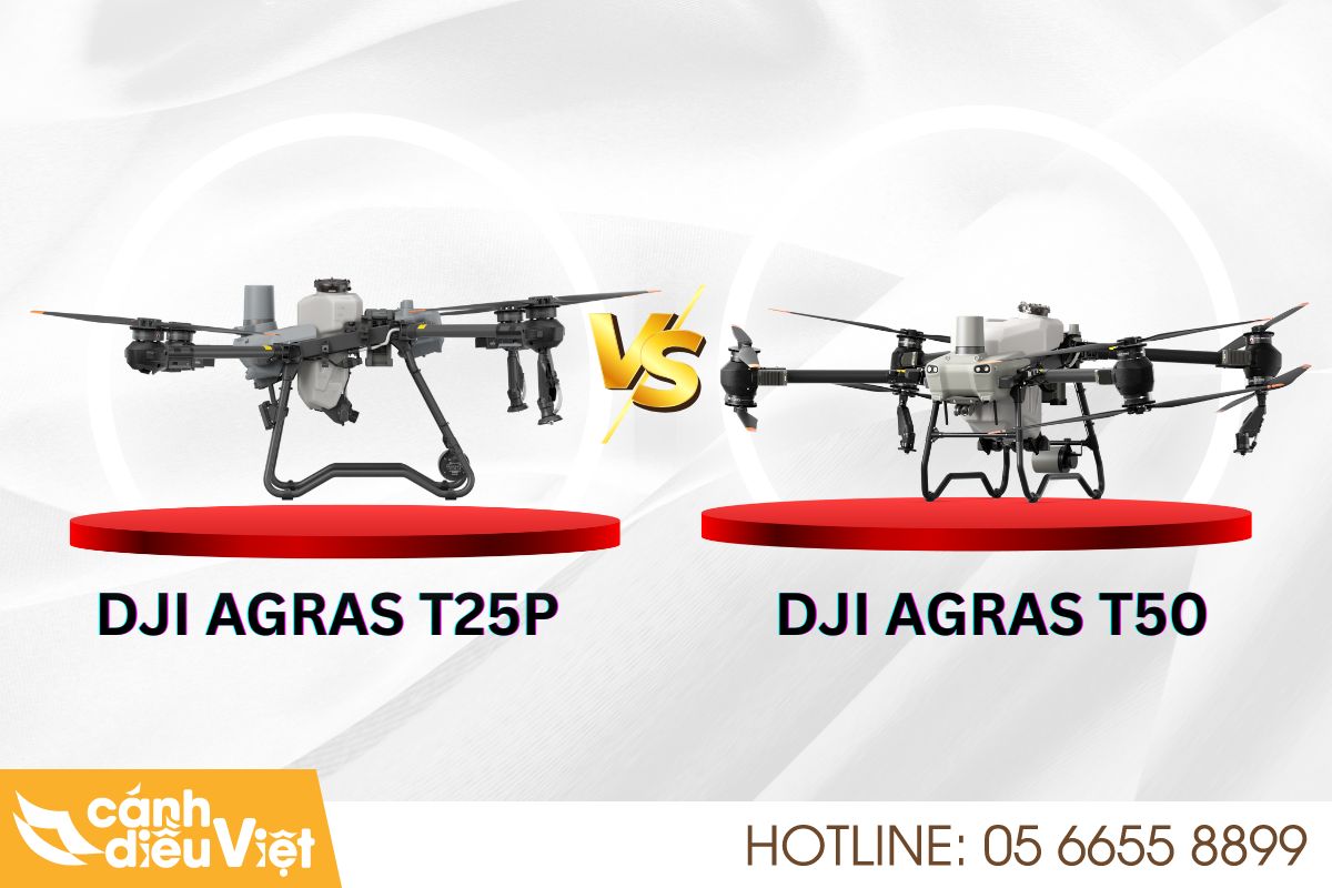 So sánh DJI T25P và DJI T50: Nên chọn dòng nào phù hợp? 3 So sánh dji t25p và dji t50