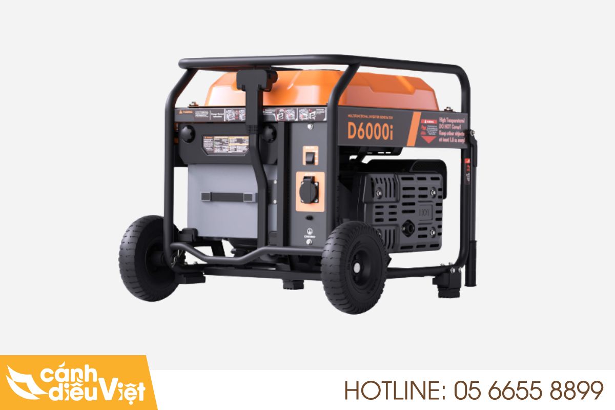 Hình ảnh máy phát điện D6000i