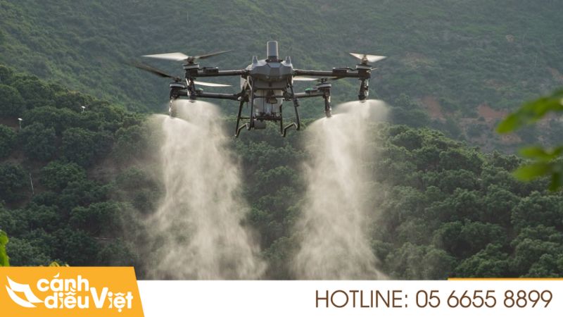 5+ Ứng dụng máy bay phun thuốc DJI T70P 251 Ứng dụng máy bay phun thuốc DJI T70P