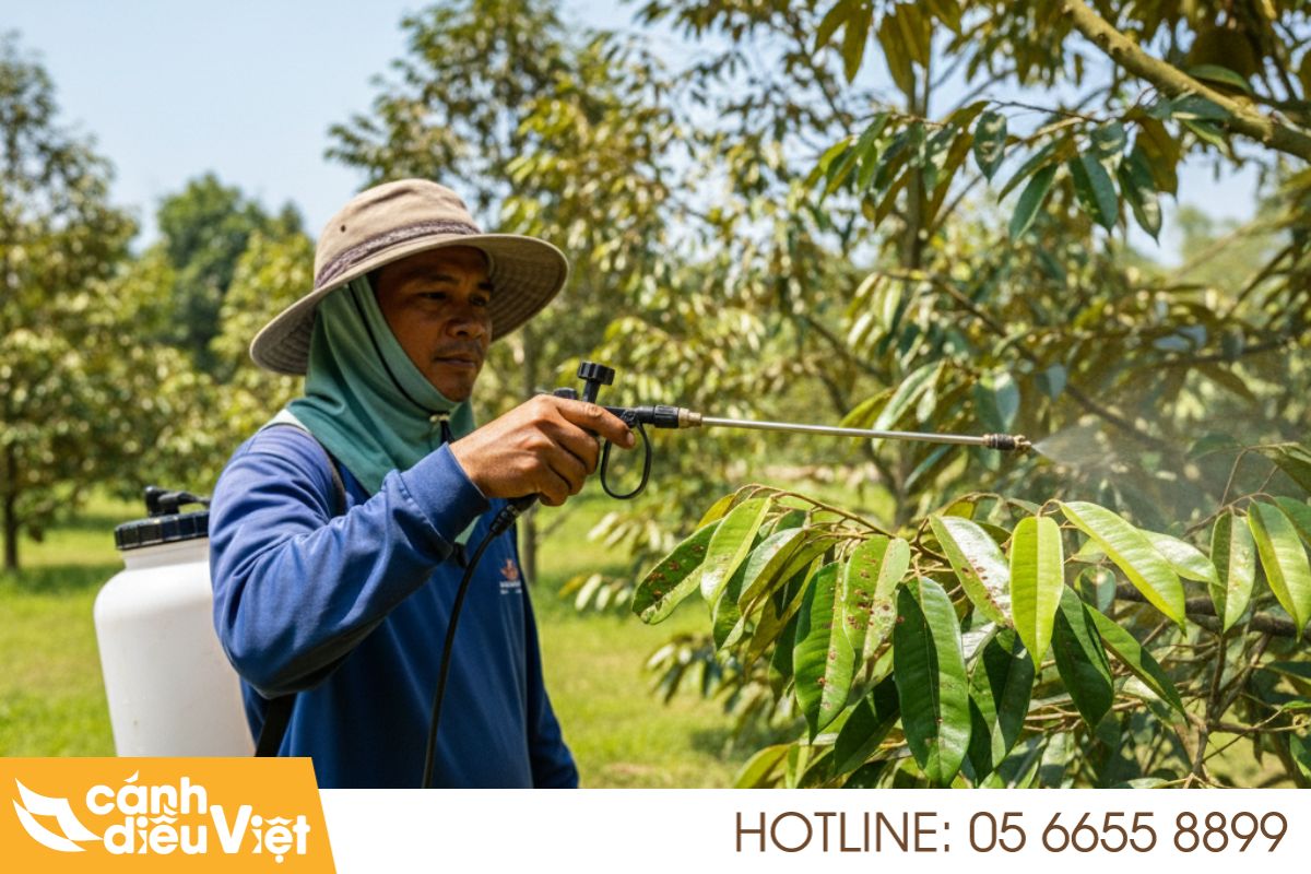 Sử dụng máy bay phun thuốc xịt thuốc kéo đọt vô phân 3 Vì sao cần kéo đọt và vô phân