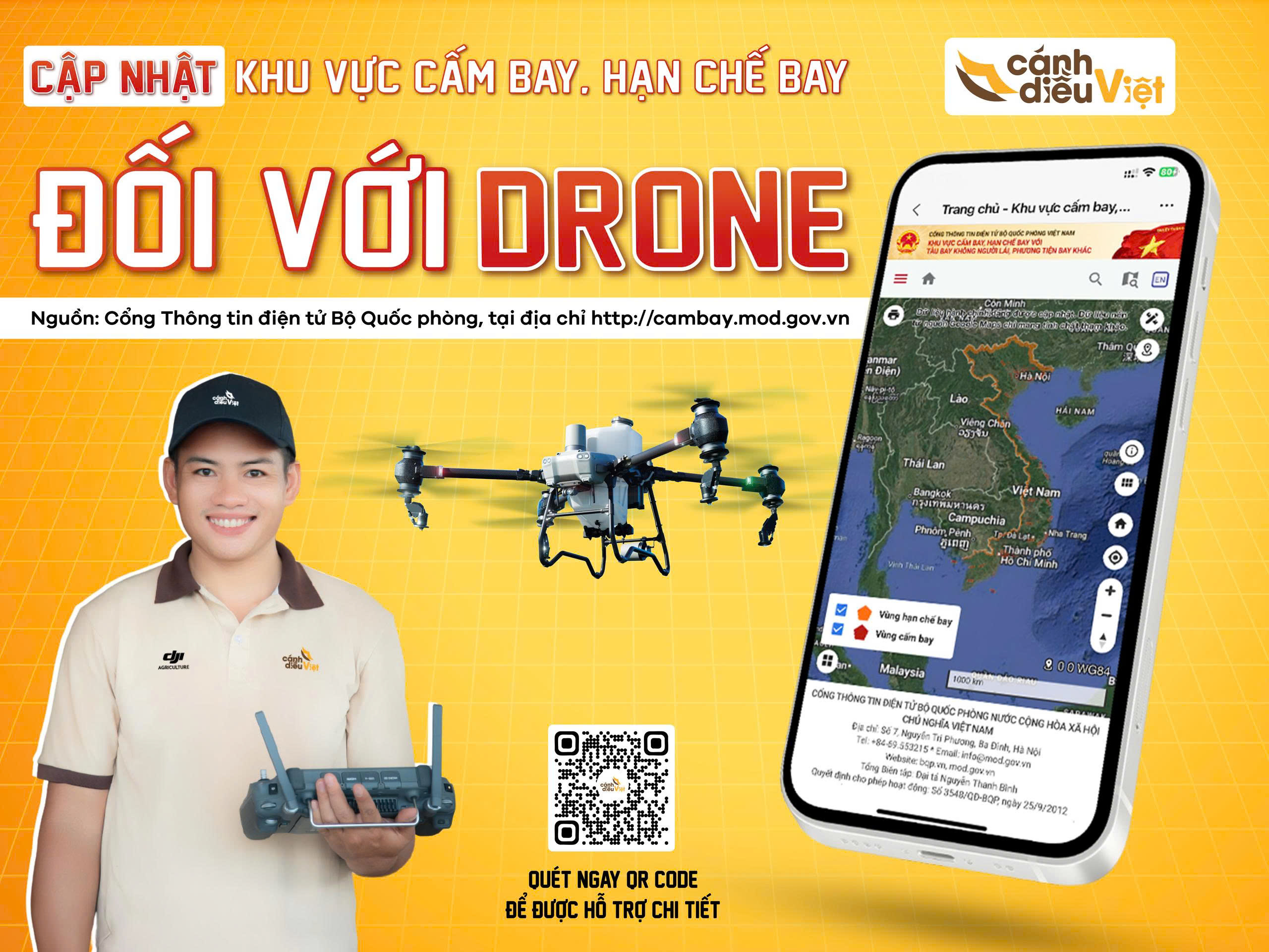 khu vực cấm bay và hạn chế bay