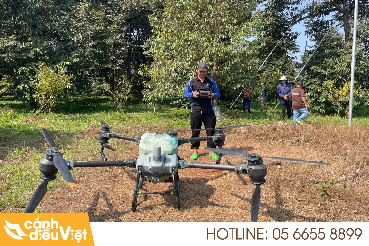 Hướng dẫn sử dụng máy bay phun thuốc DJI T40 736 sử dụng máy bay phun thuốc dji t40